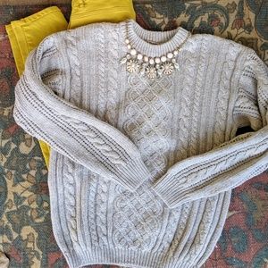 Vintage Cotton blend cozy sweater
